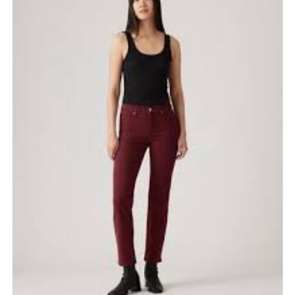 Earl free to be me Burgundy Jeans